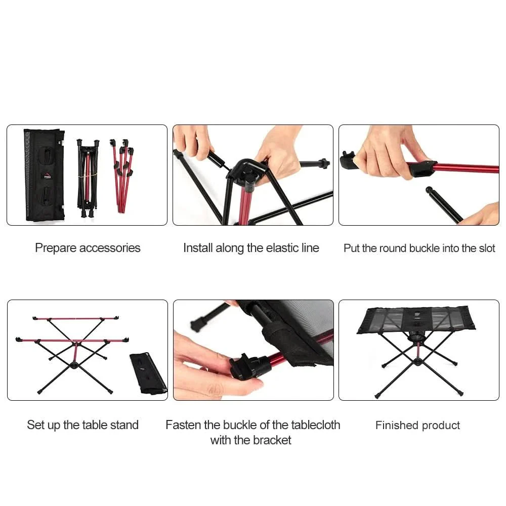 ADVENTUREPRO – Folding Camping Table Made of Aluminum for On the Go - Image 7