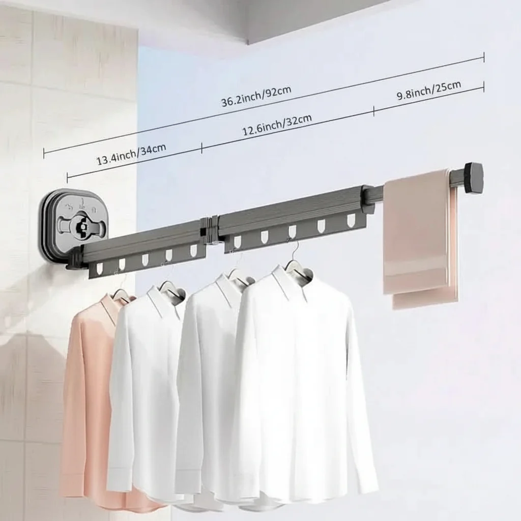 AeroDry wall-mounted tumble dryer - Foldable & space-saving - Image 8