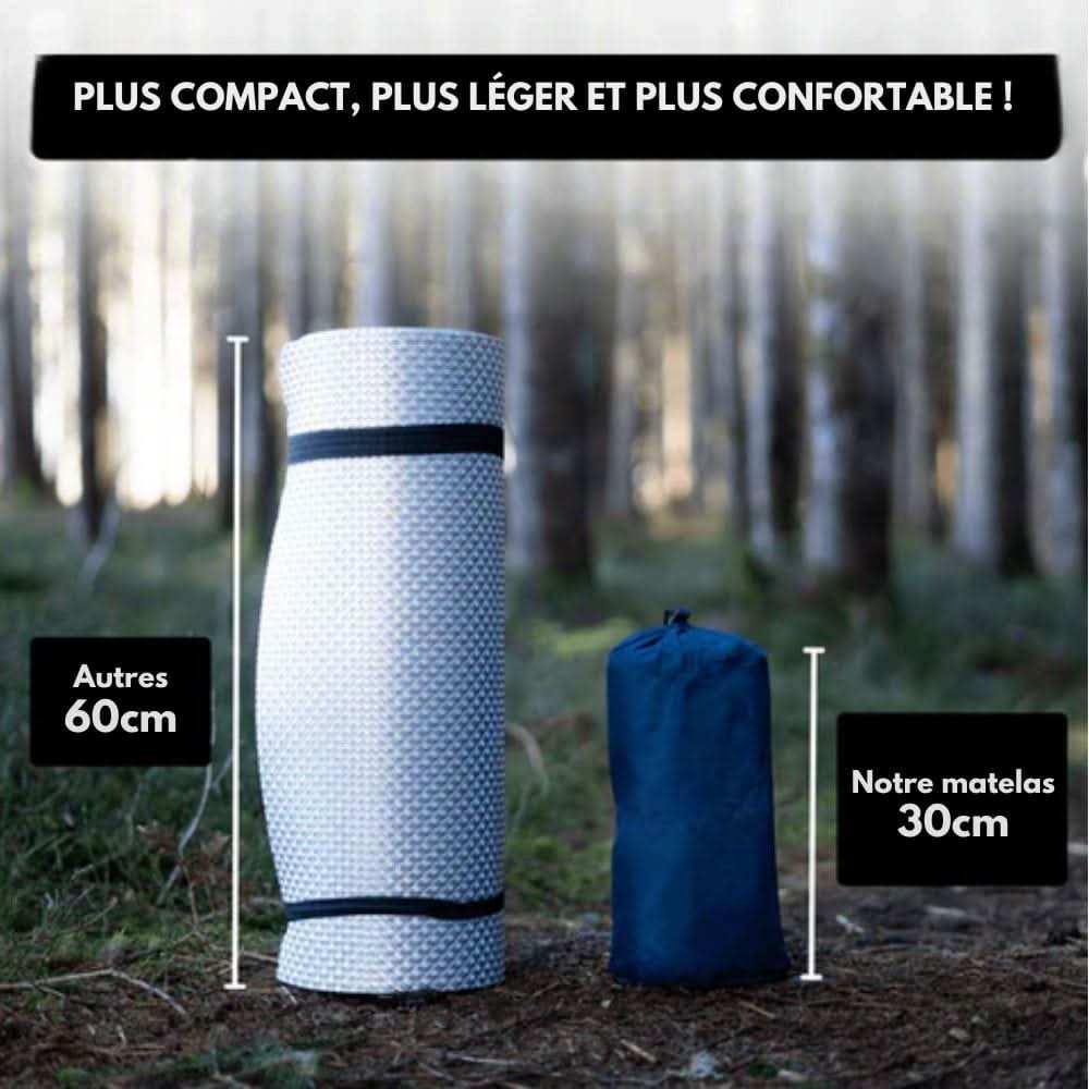 AirTrek Mat - Inflatable camping mattress with foot pump & ergonomic design - Image 8