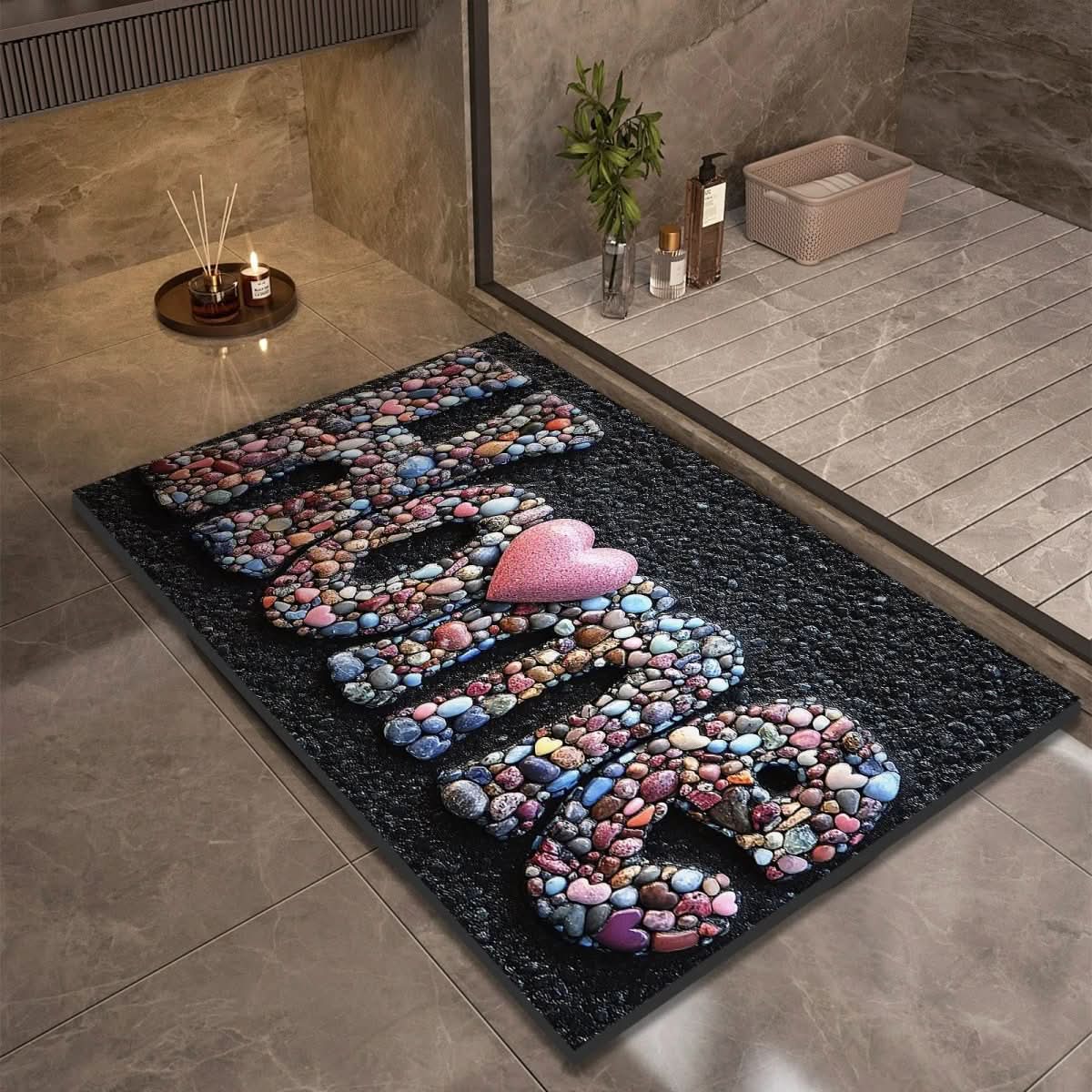 AQUASOFT BATH MAT – Diatomaceous Earth Bath Mat for Safety & Comfort - Image 14