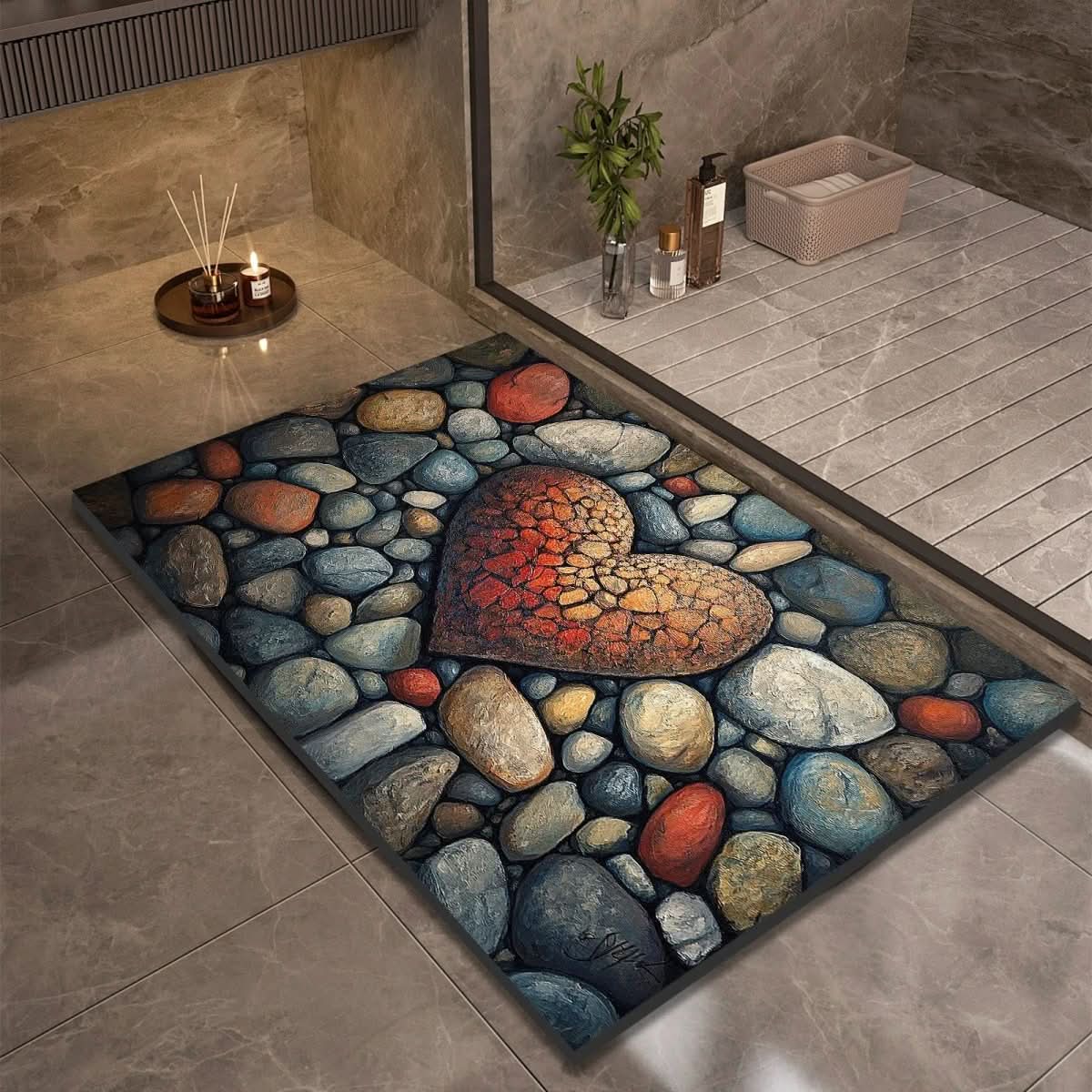 AQUASOFT BATH MAT – Diatomaceous Earth Bath Mat for Safety & Comfort - Image 15