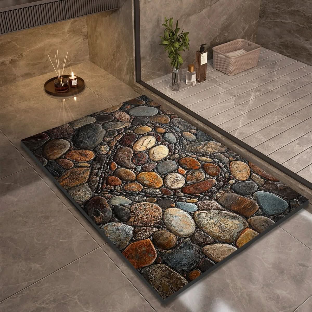 AQUASOFT BATH MAT – Diatomaceous Earth Bath Mat for Safety & Comfort - Image 16