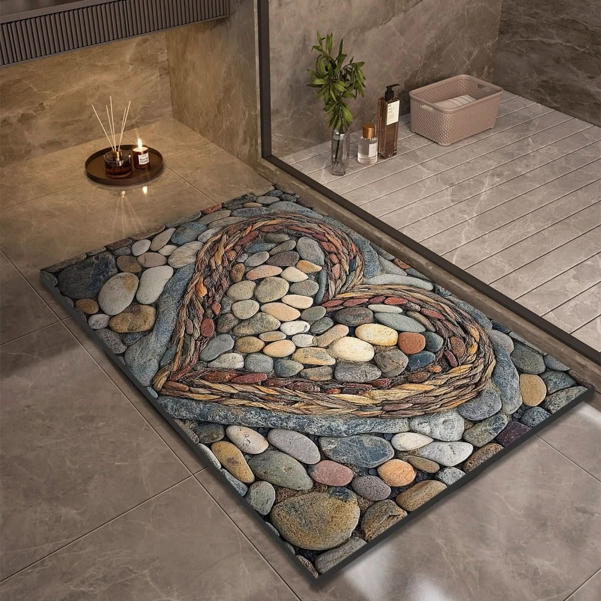 AQUASOFT BATH MAT – Diatomaceous Earth Bath Mat for Safety & Comfort - Image 19