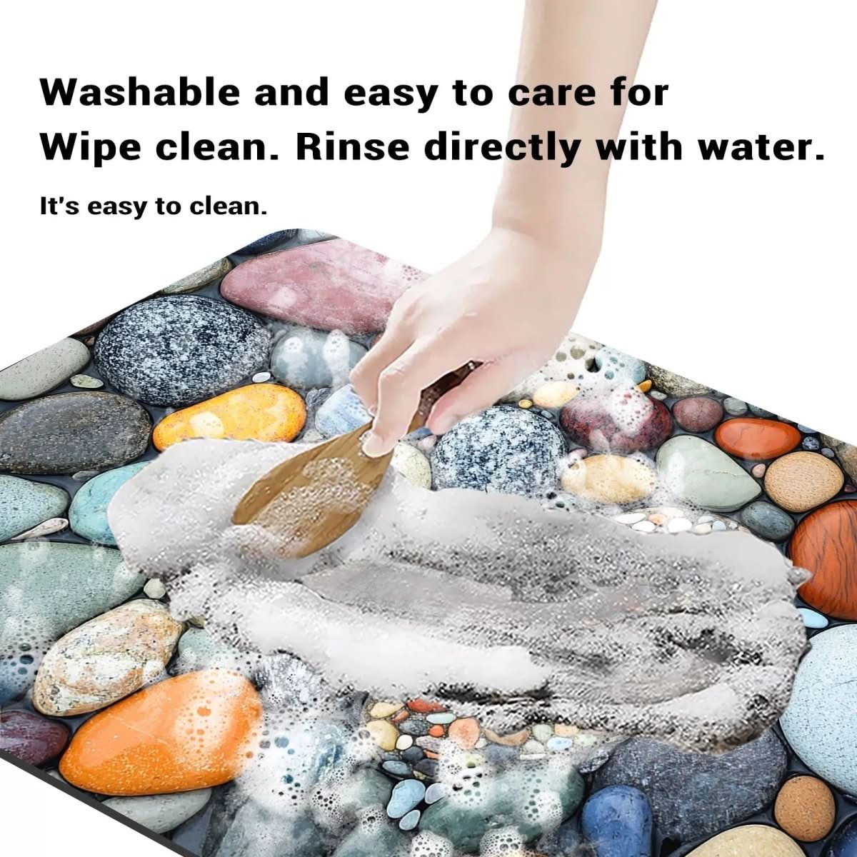 AQUASOFT BATH MAT – Diatomaceous Earth Bath Mat for Safety & Comfort - Image 7