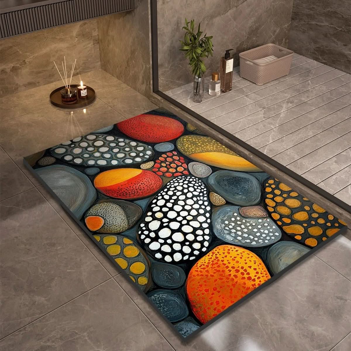 AQUASOFT BATH MAT – Diatomaceous Earth Bath Mat for Safety & Comfort - Image 9