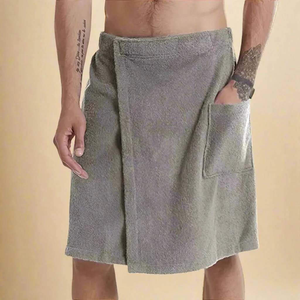 AQUASOFT WRAP – Portable Bath Towel with Elastic Fit - Image 4