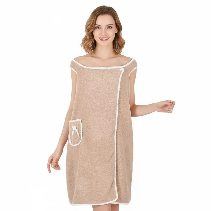 AquaWrap – Quick-Drying Portable Women's Bath Towel - Image 4