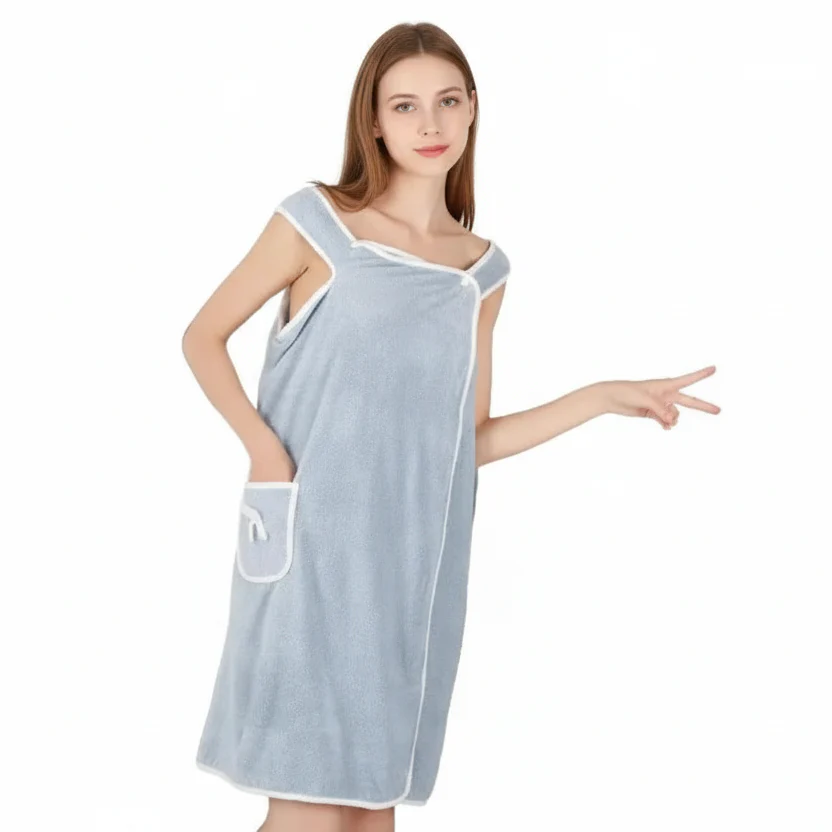 AquaWrap – Quick-Drying Portable Women's Bath Towel - Image 6