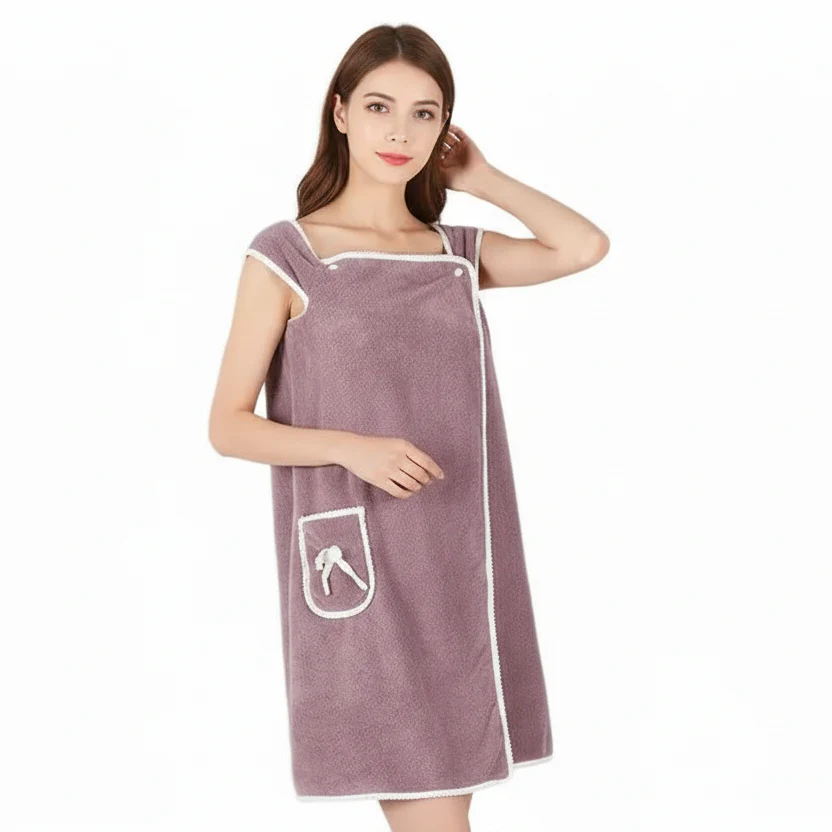 AquaWrap – Quick-Drying Portable Women's Bath Towel - Image 7