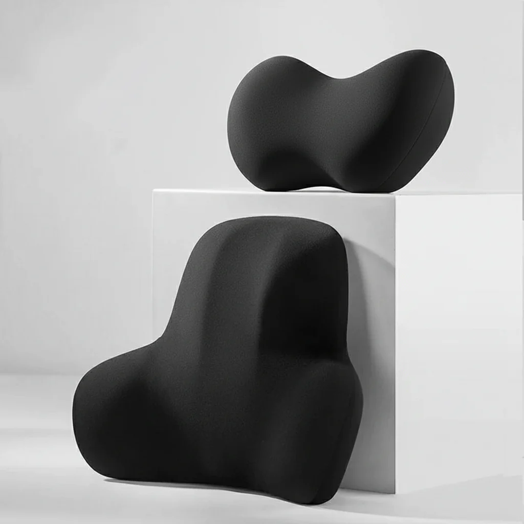 AUTOERGON – Memory Foam Auto Neck & Lumbar Support for Ergonomic Seating Comfort - Image 5