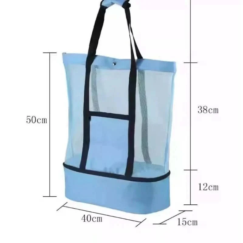 BEACHMATE – Waterproof Beach and Picnic Bag with Mesh Design - Image 5