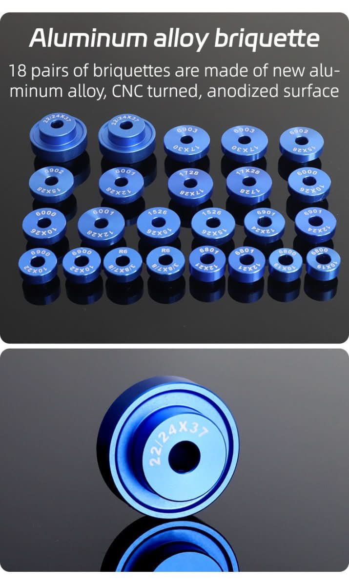 BEARFIT PRO - Bearing press-fit tool for bicycles & bottom brackets - CNC aluminium - Image 8