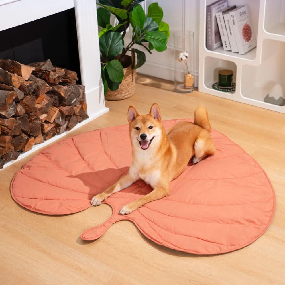 LeafPaws Blanket - Stylish dog blanket in leaf shape with soft padding & versatile use - Image 13