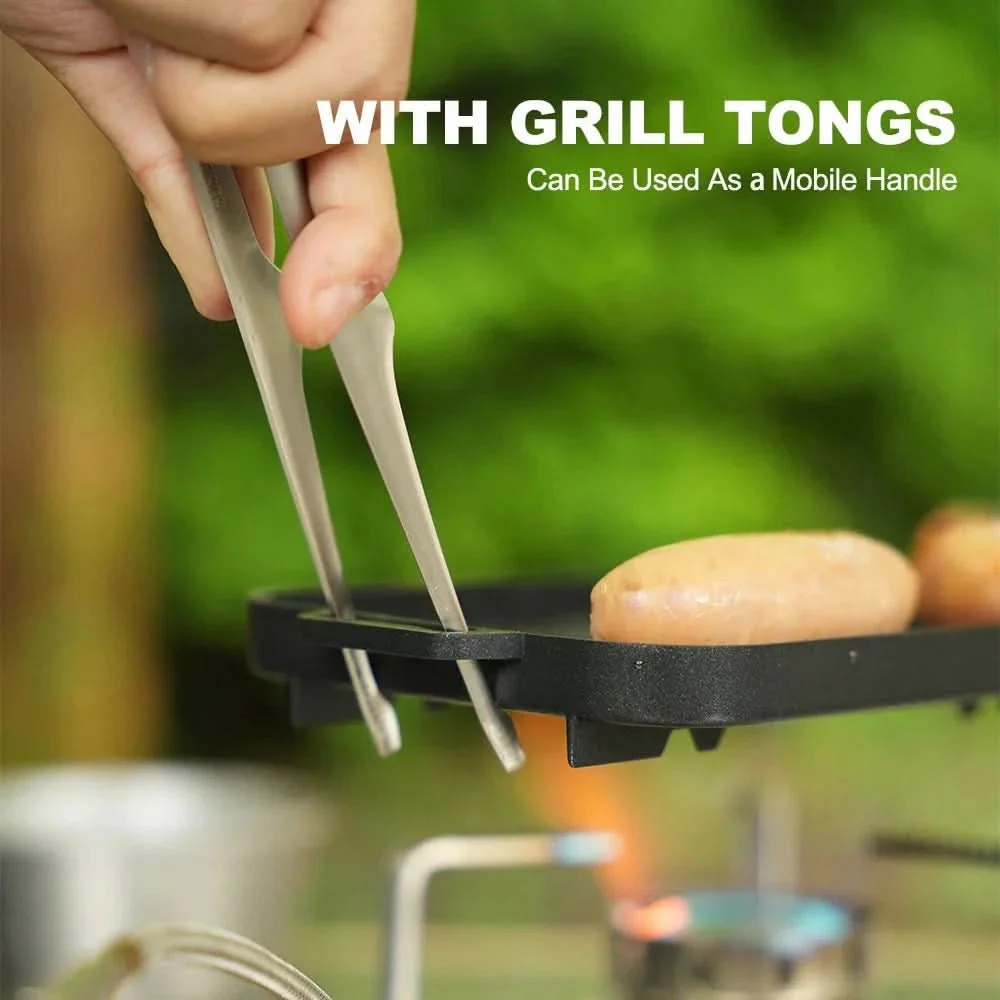 CAMPMASTER – Small Grill Plate Set for Portable Outdoor Cooking - Image 11