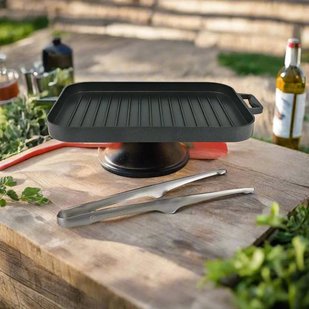CAMPMASTER – Small Grill Plate Set for Portable Outdoor Cooking - Image 3