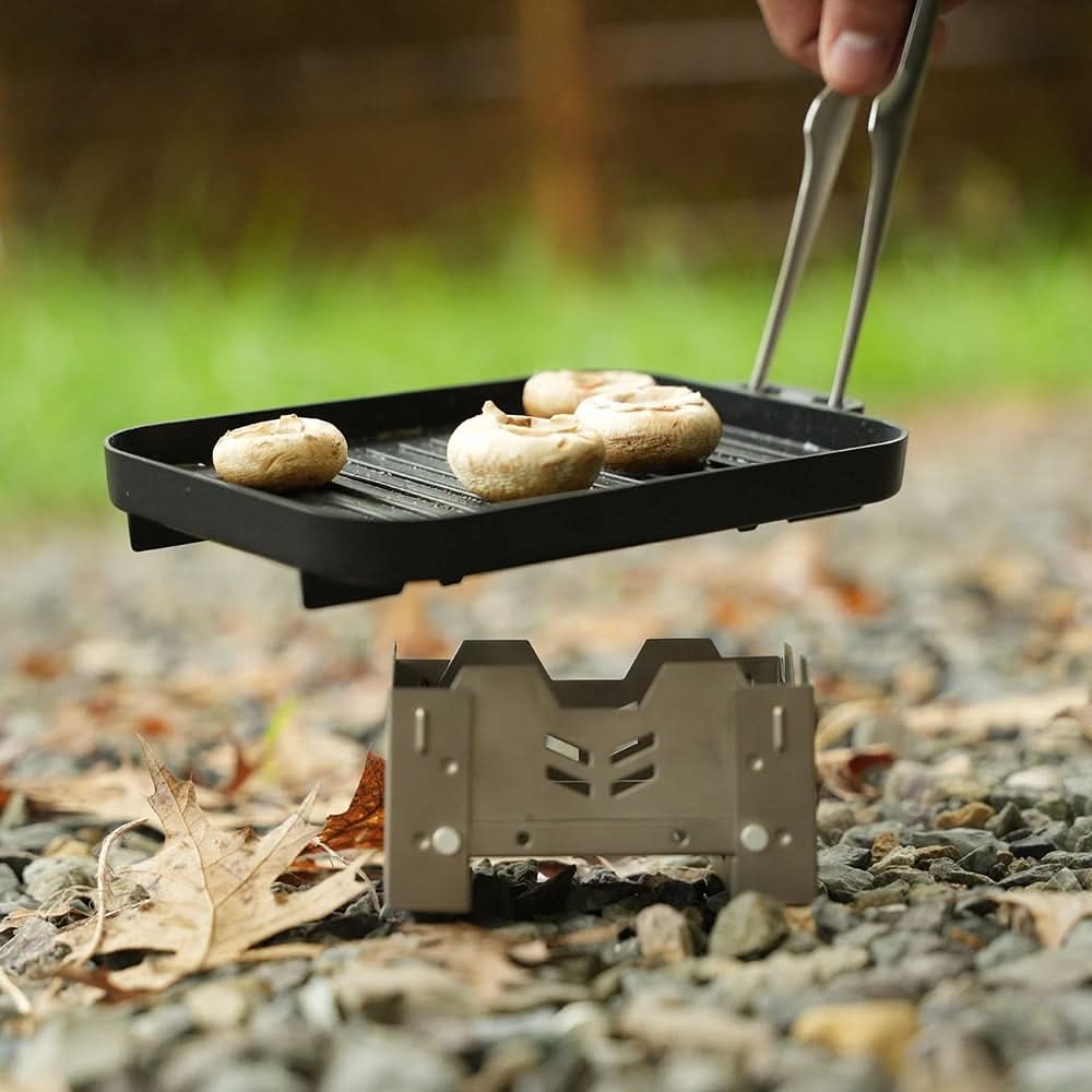 CAMPMASTER – Small Grill Plate Set for Portable Outdoor Cooking - Image 5