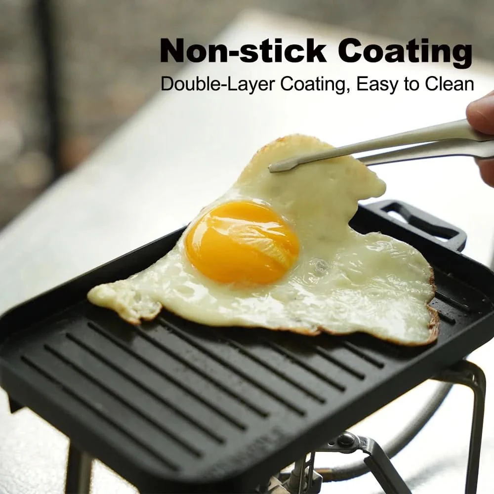 CAMPMASTER – Small Grill Plate Set for Portable Outdoor Cooking - Image 8