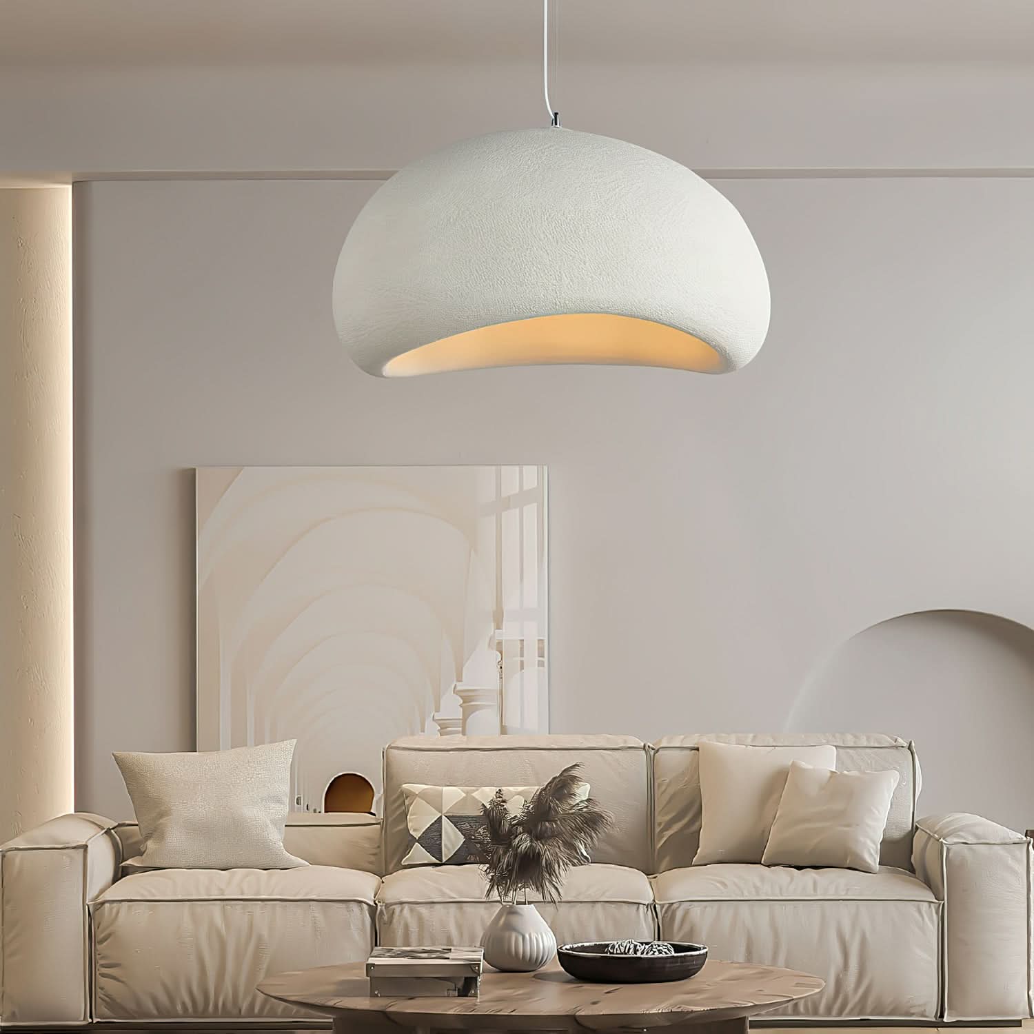 CasaLight pendant light made of high polystyrene - Dimmable & stylish for every home - Image 6