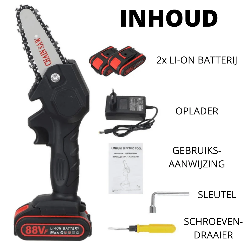 CHAINCUT PRO - Electric cordless chainsaw for fast & efficient work - Image 6