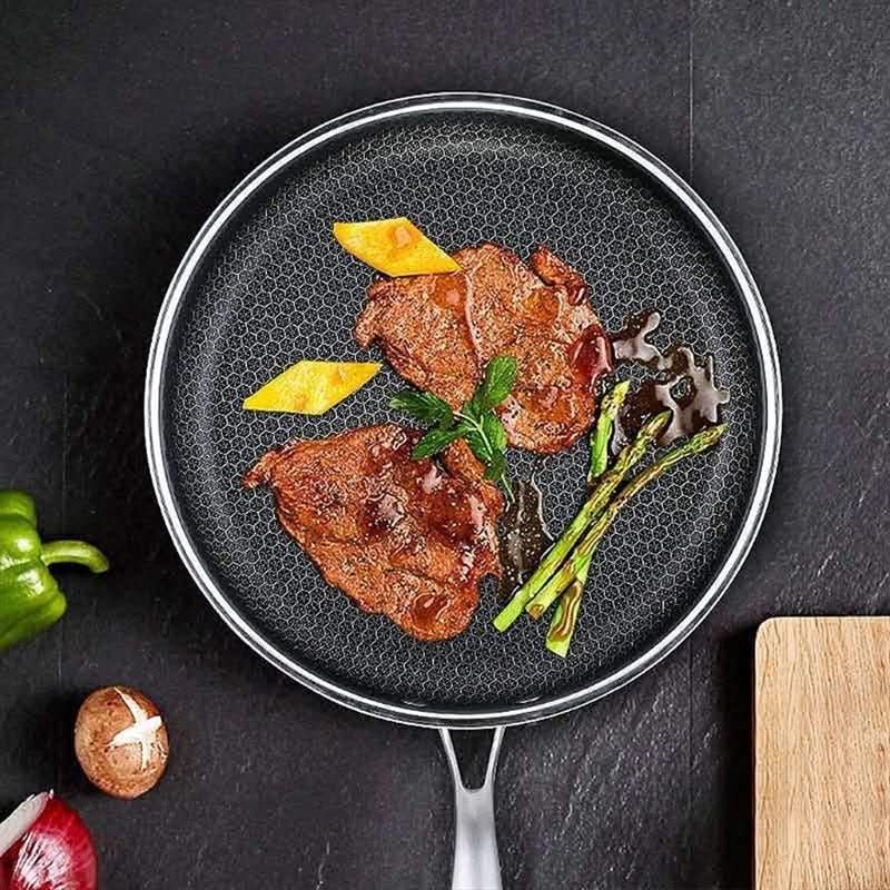 CHEFCRAFT PAN - Stainless steel non-stick frying pan for effortless cooking - Image 4