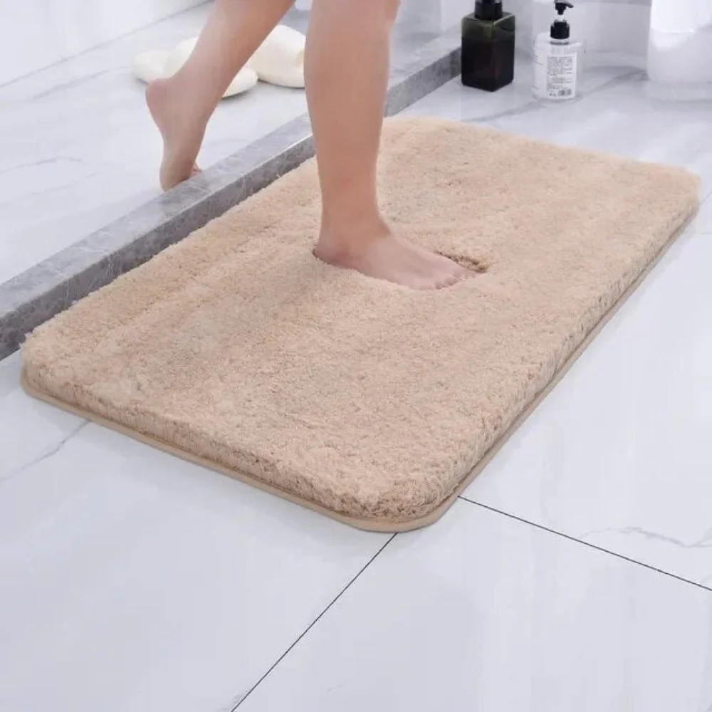 CLOUDSTEP – Fluffy bathroom rug with soft fur texture - Image 3