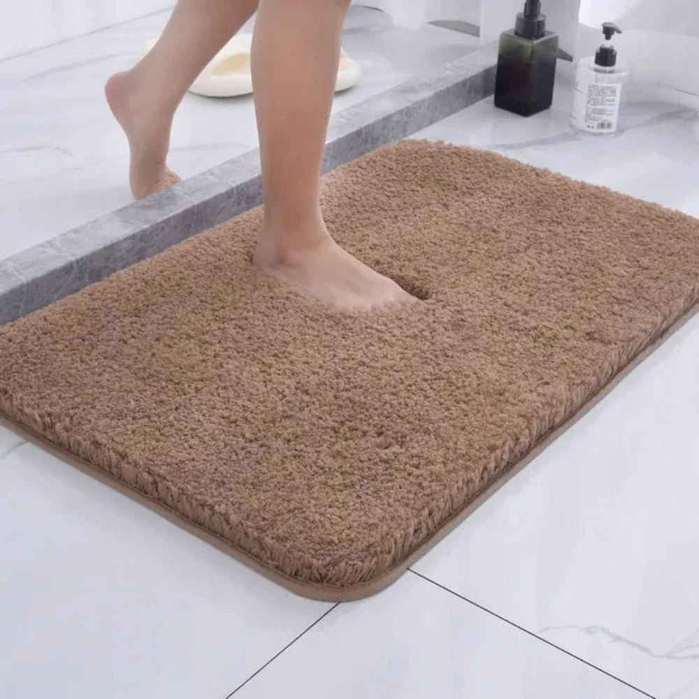CLOUDSTEP – Fluffy bathroom rug with soft fur texture - Image 6