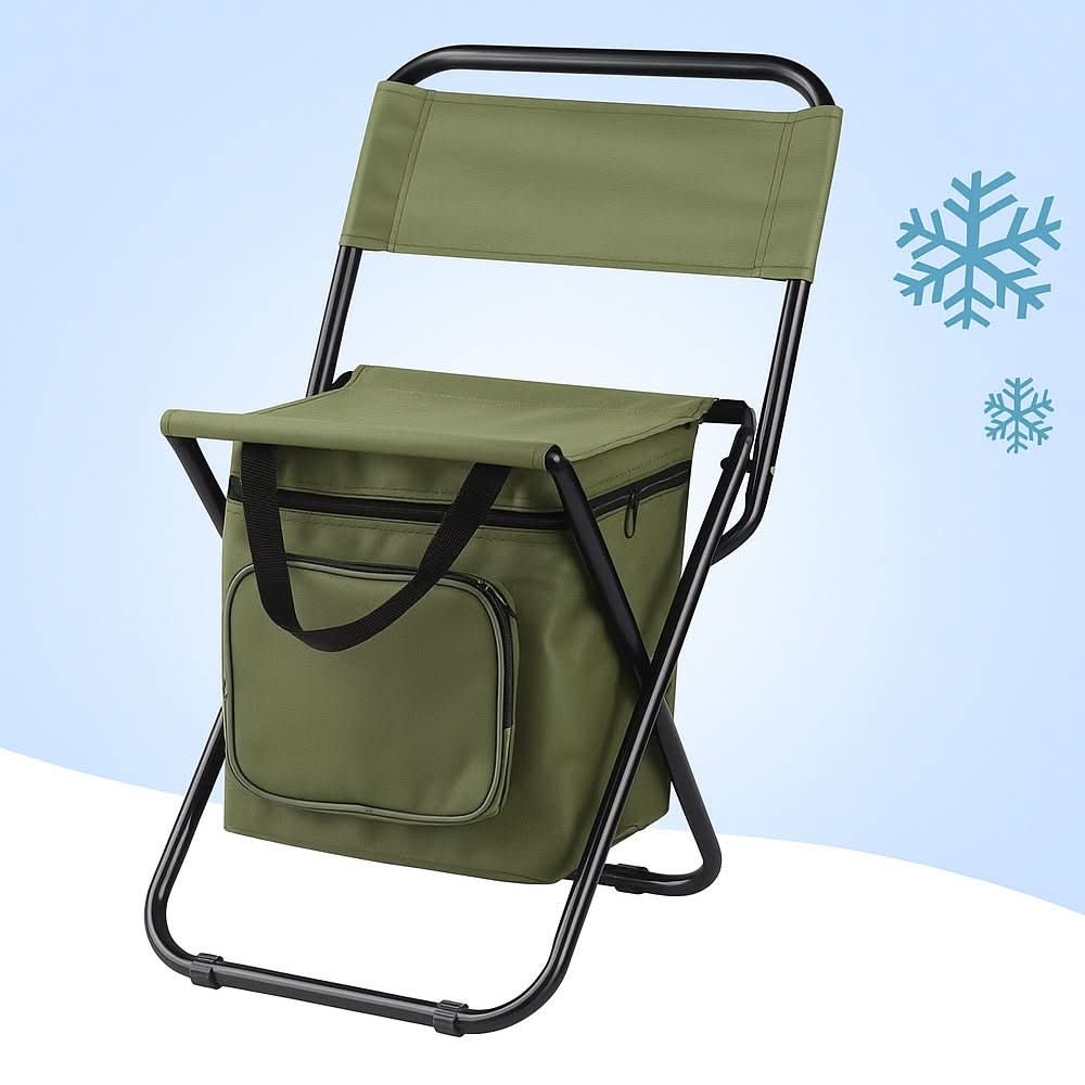 COOLCAMP CHAIR - Folding chair with backrest & integrated cool bag - Image 5