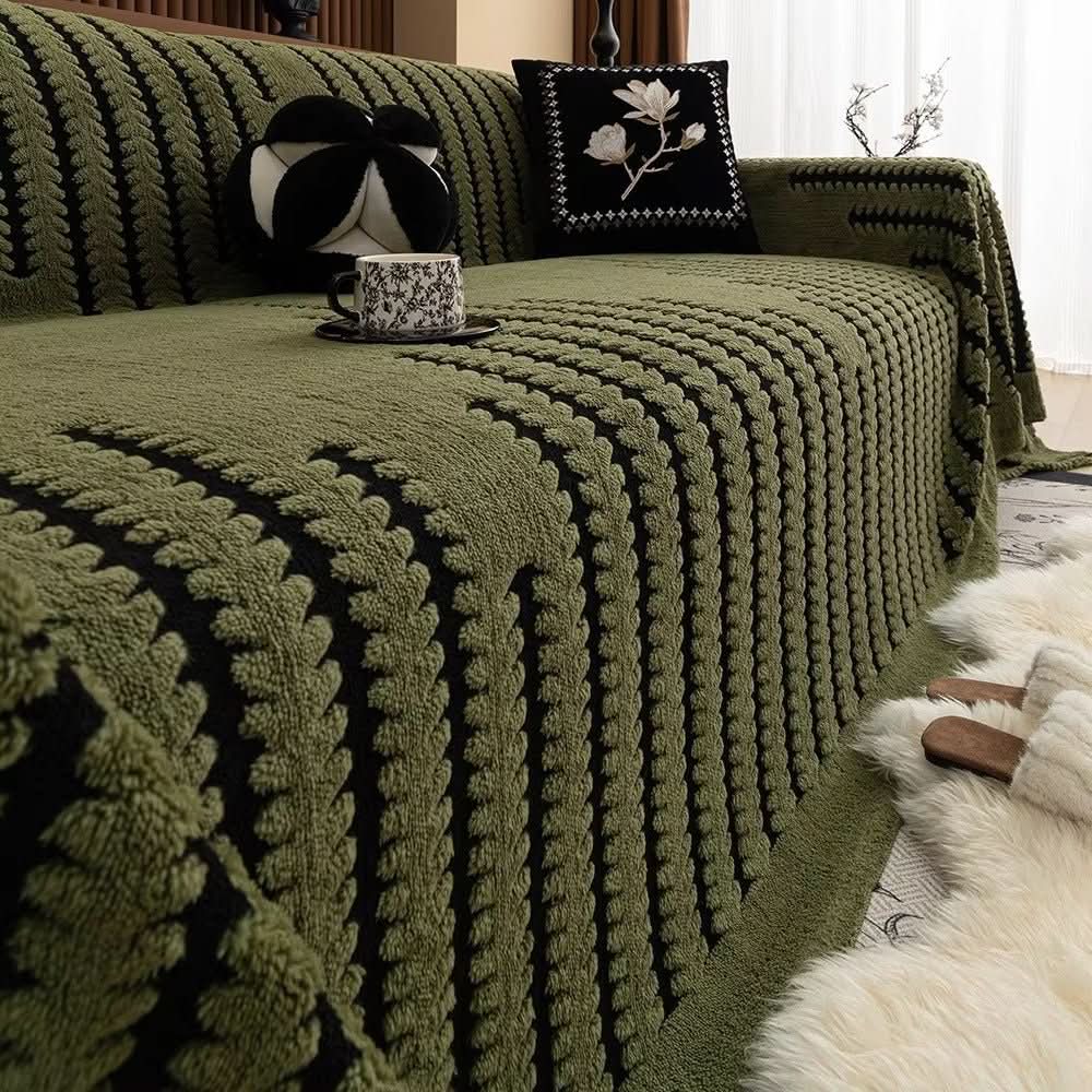 CouchGuard – Plush Sofa Cover with Non-Slip Backing - Image 3