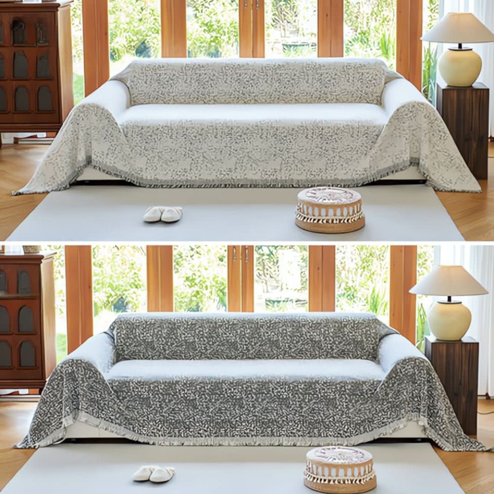 CozyNest – Reversible Microfiber Sofa Cover, Non-Slip and Easy Care - Image 6