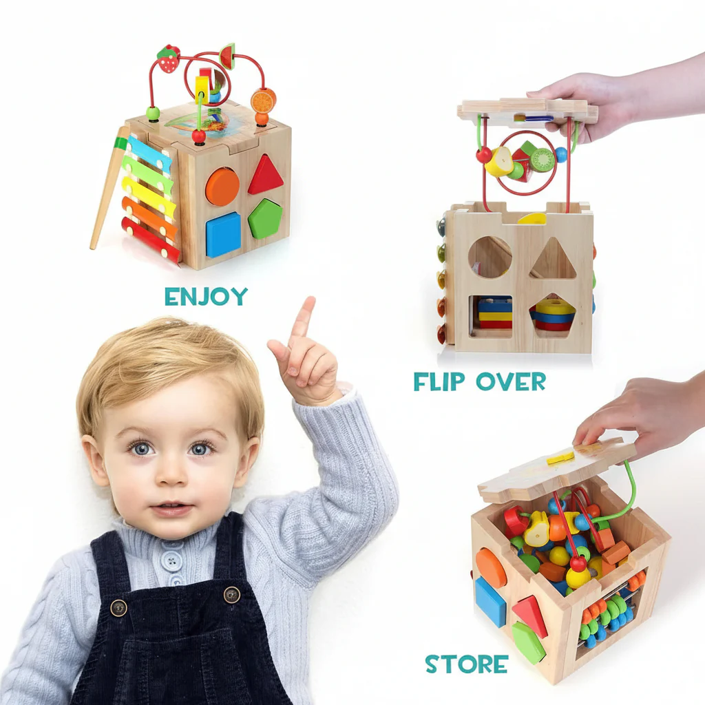 CUBIQO – Multifunctional Activity Cube for Early Childhood Development - Image 3