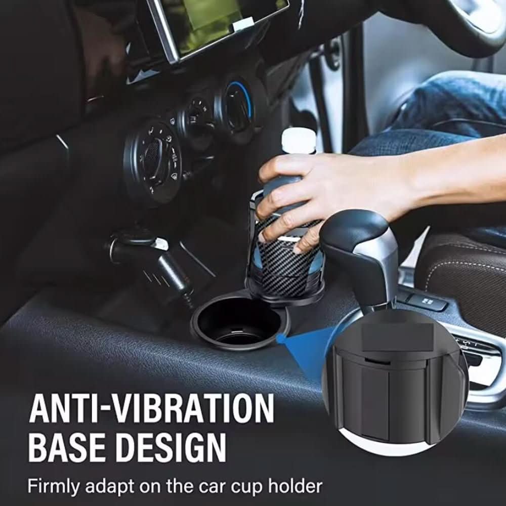 CUPSWIVEL - 360° swivelling car cup holder for double drinks - Image 5