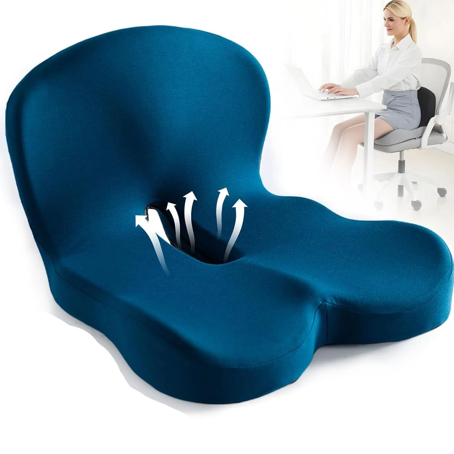 ERGOCOMFORT PAD – Premium Memory Foam Pillow for Posture & Comfort - Image 9