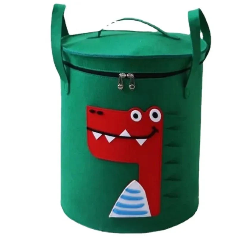 Felt Toy Storage Bag - Dustproof & removable for nursery storage - Image 10