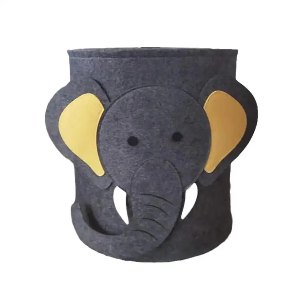Felt Toy Storage Bag - Dustproof & removable for nursery storage - Image 9