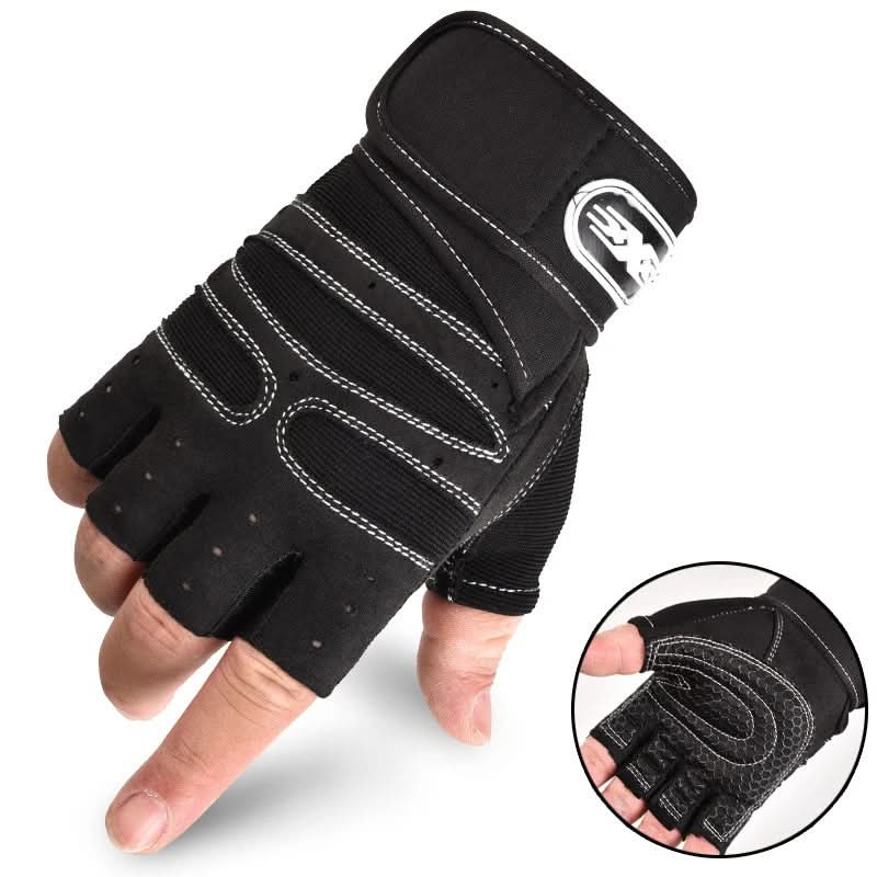 FITFLEX - Shock-resistant training gloves with wrist support | For weight training, fitness & cycling - Image 11