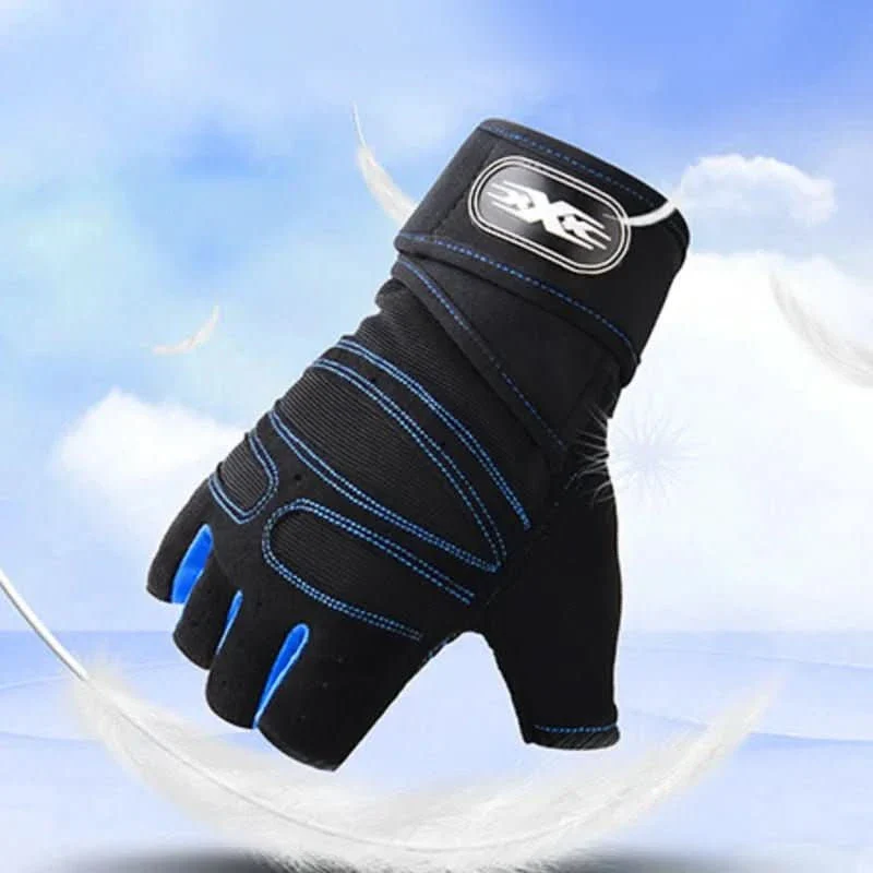 FITFLEX - Shock-resistant training gloves with wrist support | For weight training, fitness & cycling - Image 4