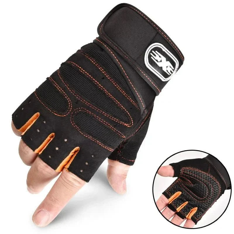 FITFLEX - Shock-resistant training gloves with wrist support | For weight training, fitness & cycling - Image 8