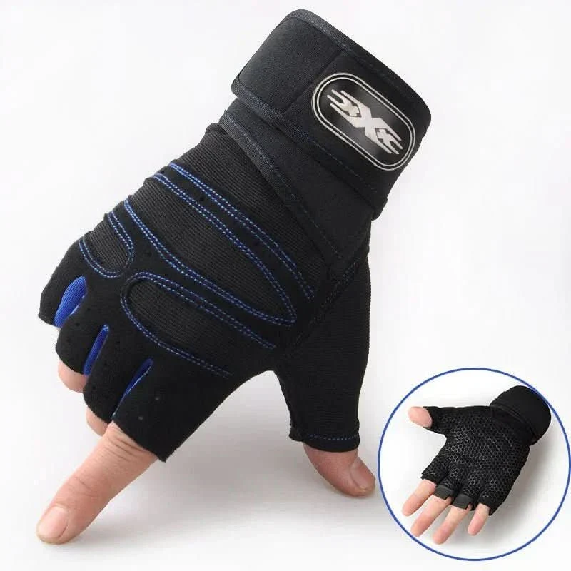 FITFLEX - Shock-resistant training gloves with wrist support | For weight training, fitness & cycling - Image 9