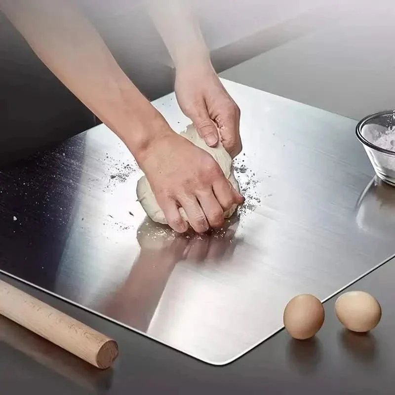 FlexiBoard – Foldable L-shaped Cutting Board for Fruit, Vegetables & Dough - Image 3