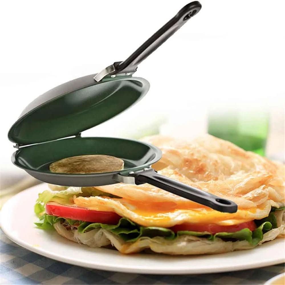 FlipEase Pan - Turning pan with non-stick coating for effortless & low-fat cooking - Image 3