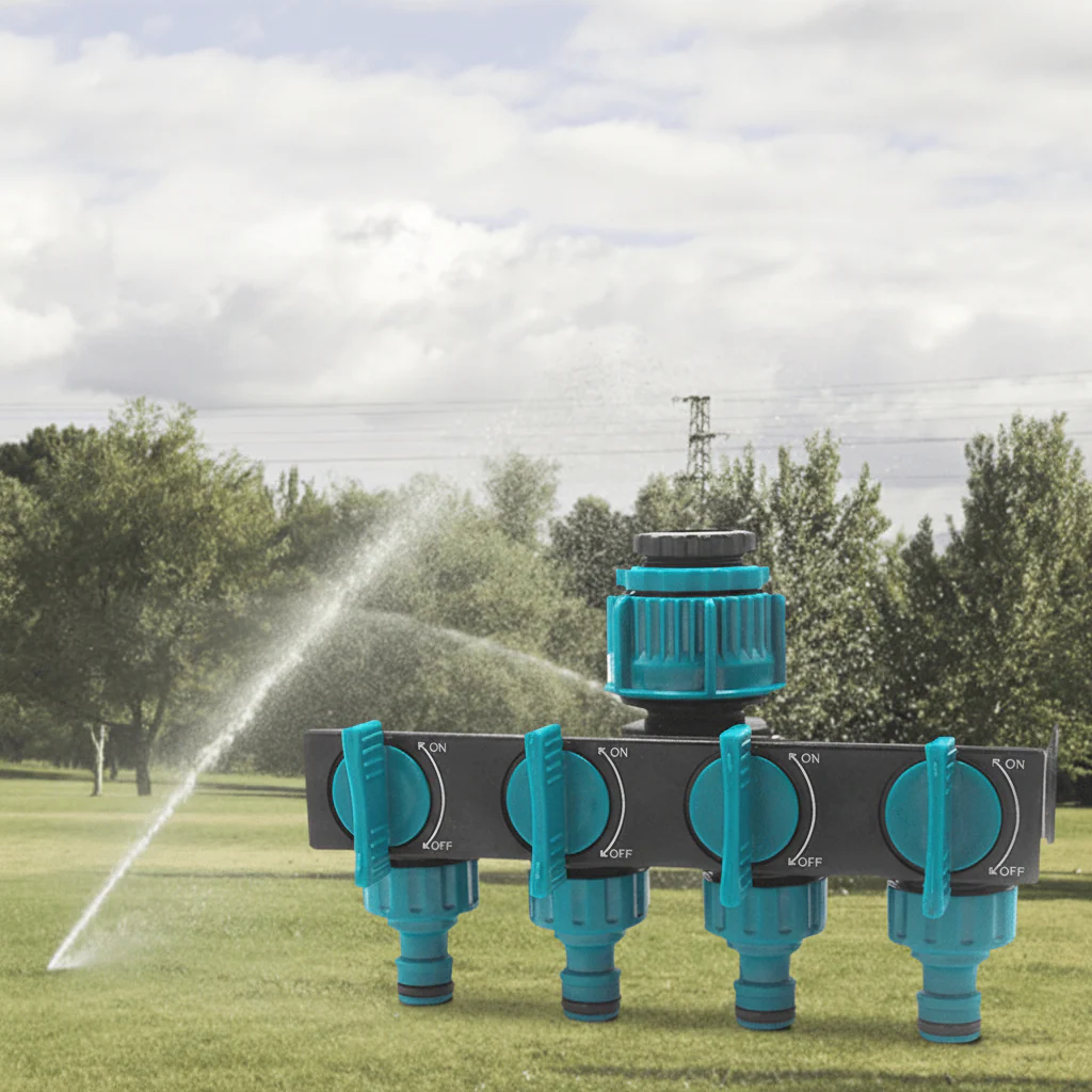 FlowMaster – 4-way garden hose splitter for flexible watering - Image 7