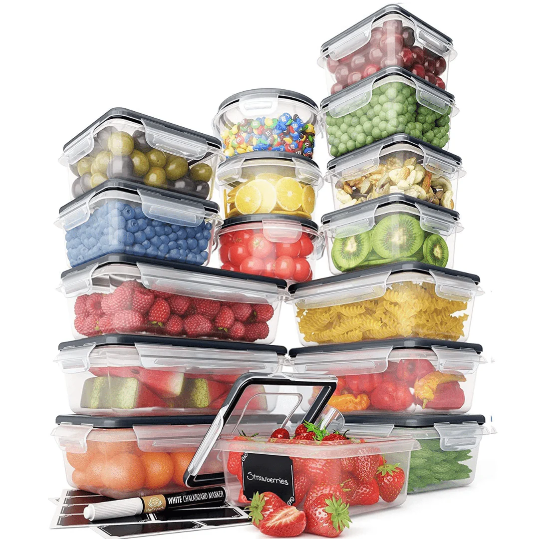 FRESHSTACK – 16 Airtight Storage Boxes for Stylish Kitchen Organization - Image 5