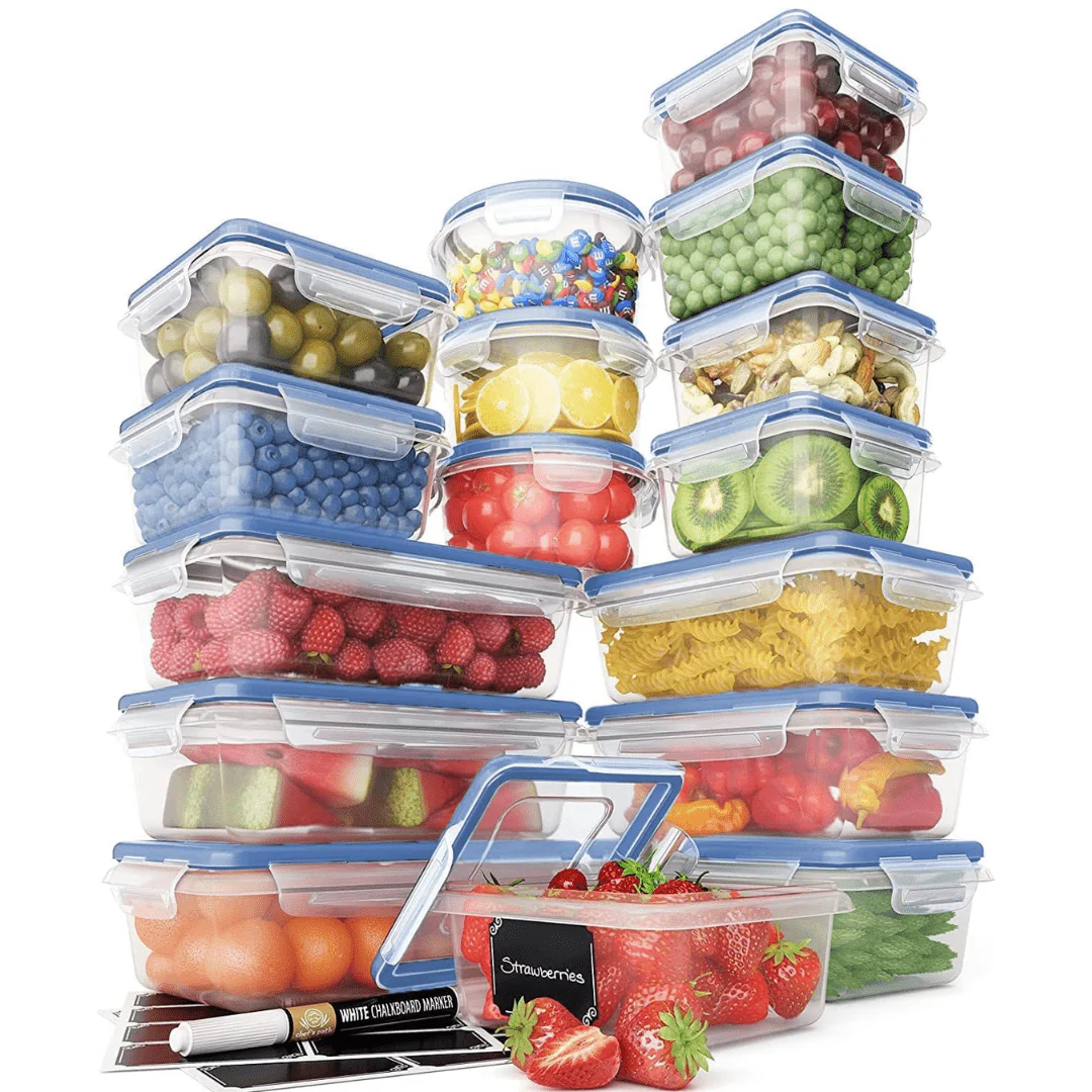 FRESHSTACK – 16 Airtight Storage Boxes for Stylish Kitchen Organization - Image 6