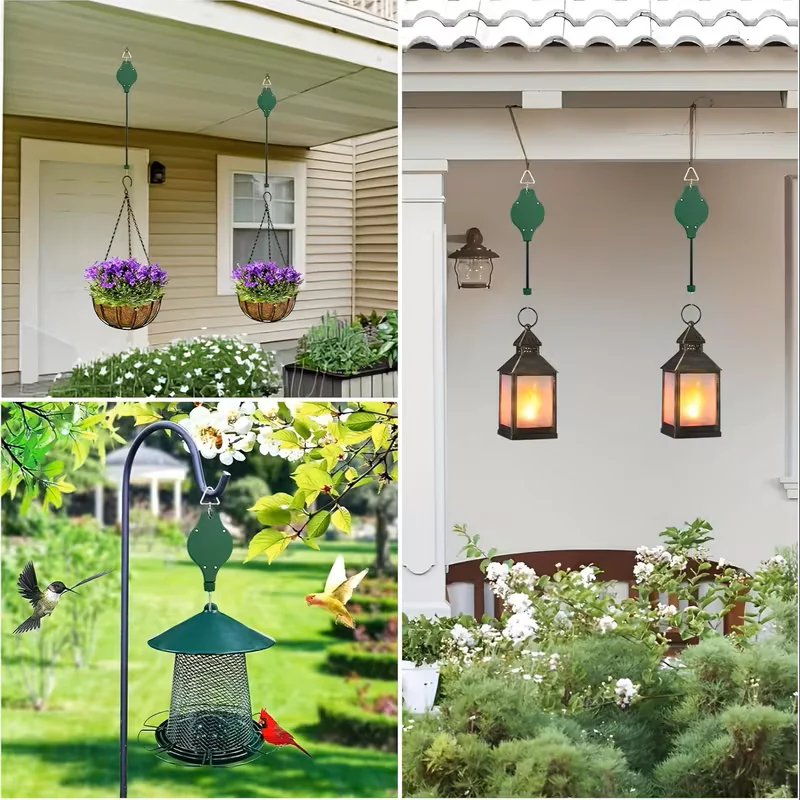 GARDENLIFT – Height-adjustable Hanging System for Plants & Birdhouses - Image 11