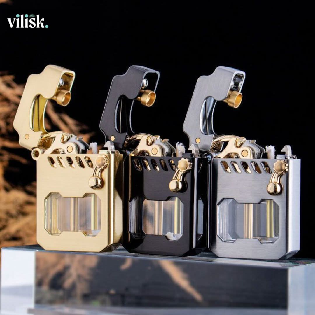 Gearflame Lighter - Windproof lighter with gear mechanism and style - Image 3