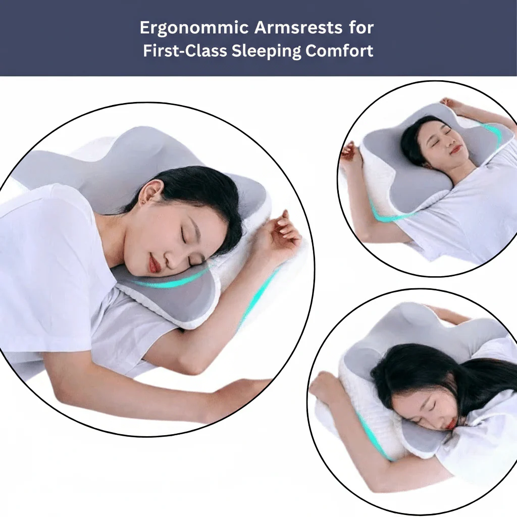 GESUNDPUR PILLOW - Orthopaedic memory foam pillow for neck & shoulder pain relief - Image 5
