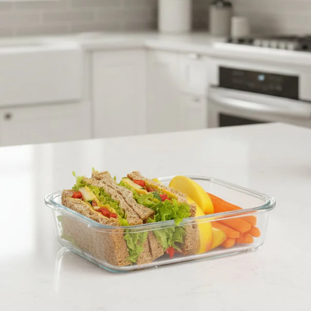 Glassafe 35-Piece Food Storage Set - BPA-free, airtight for meal prep & organisation - Image 3