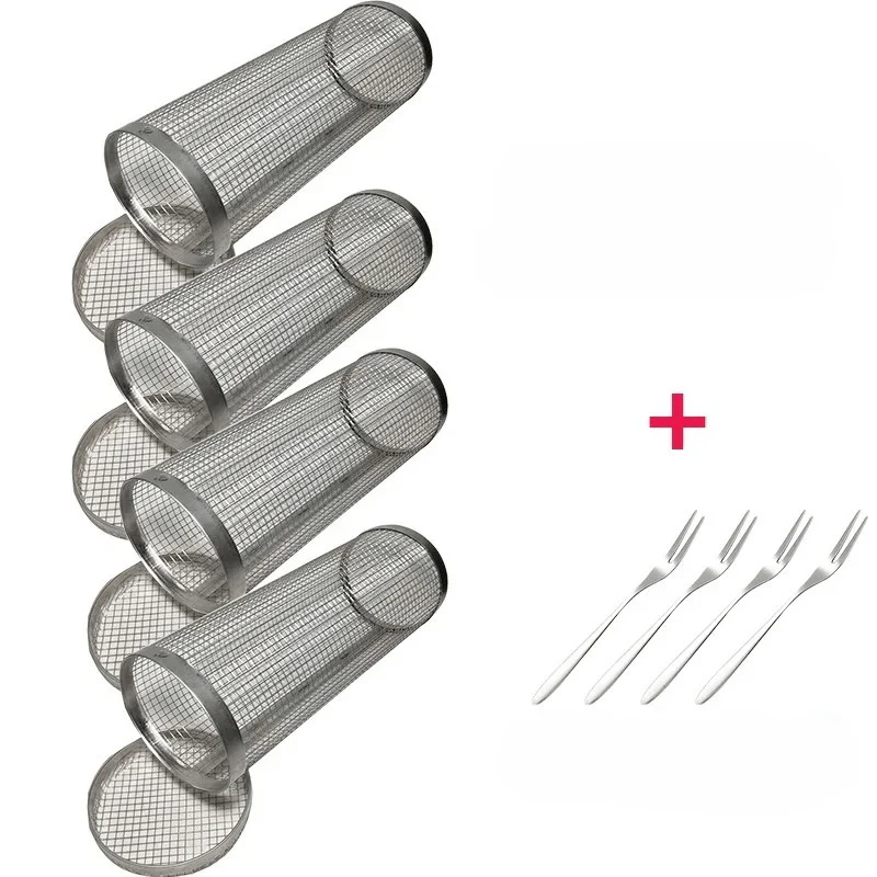 GrillCraft Rotating BBQ basket - stainless steel for even cooking - Image 8