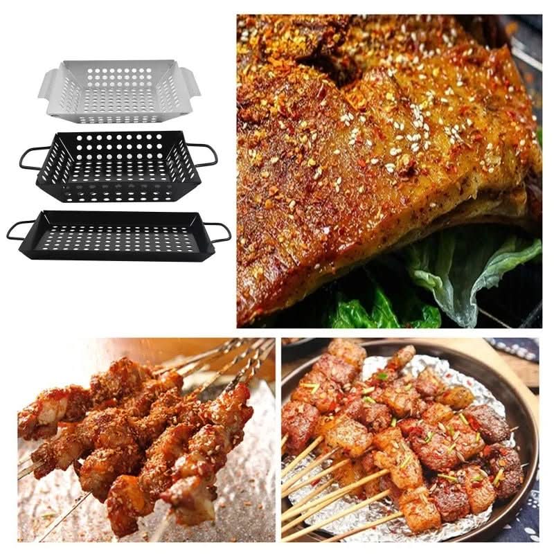 GrillMaster Basket - non-stick grill basket for even BBQ cooking - Image 3