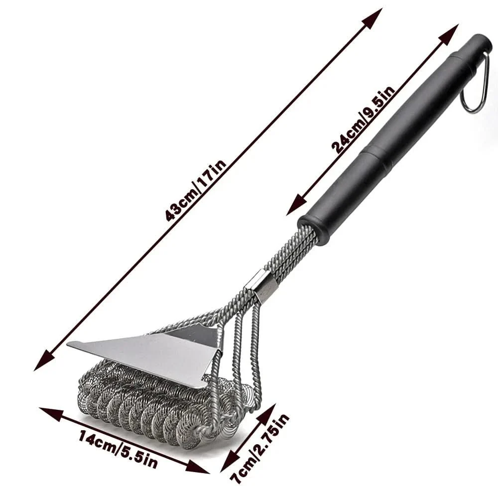 GrillMaster – Bristle-Free Stainless Steel Barbecue Brush - Image 7